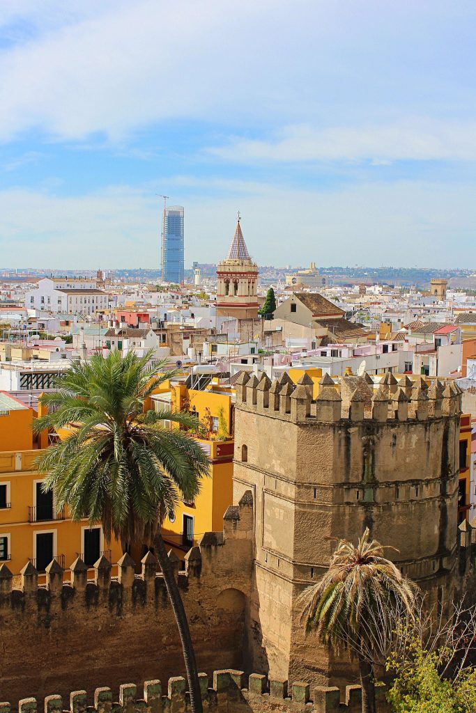 Aerial view of Sevilla